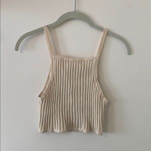 LF House of Three Ribbed Cropped Tank